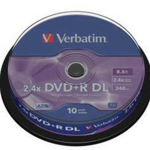 DVD+R 8,5 GB x8 VERBATIM