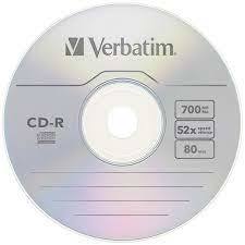 CD-R 700 MB 52x <b>VERBATIM</b>
