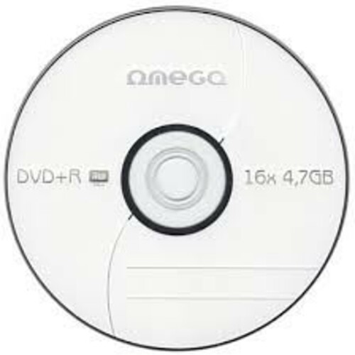 DVD+R 4,7 GB x16 OMEGA