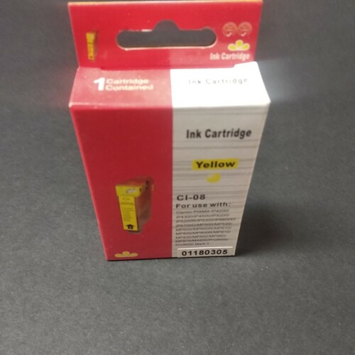 Atrament zamiennik do Canon Pixma IP z CHIPEM 4200/4300/4500/5200/5300 YELLOW CLI-8Y