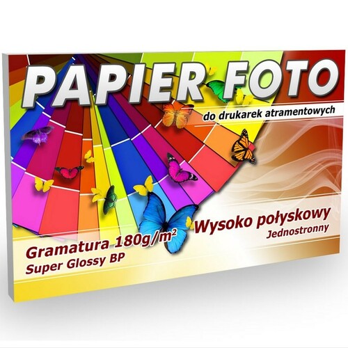 Papier Foto Wysokopołyskowy A4  180g  50 szt