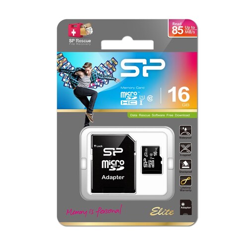 KARTA PAMIĘCI MICRO SDHC 16GB SILICON POWER