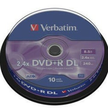 DVD+R 8,5 GB x8 VERBATIM