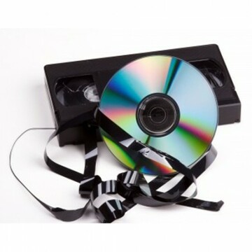 Usługa kopiowania kasety VHS na płytę DVD