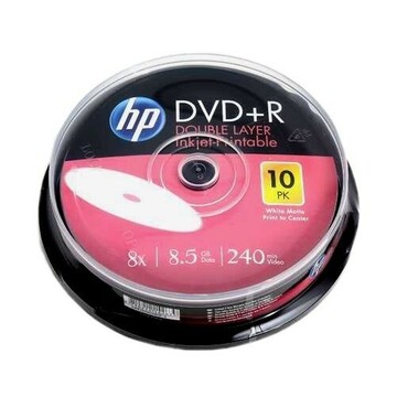 DVD+R 8,5 GB x8 HP printable