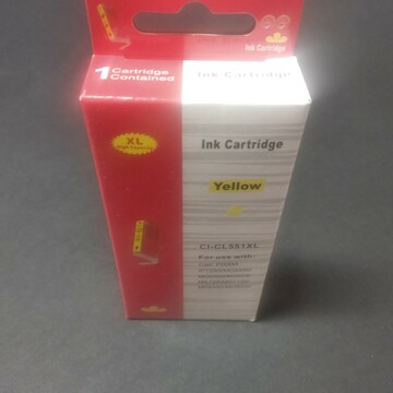 Atrament zamiennik do Canon Pixma iP 7250 z chipem yellow 13 ml