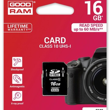 KARTA PAMIĘCI SDHC 16GB GOODRAM