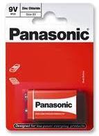 Bateria PANASONIC 9V 6F22