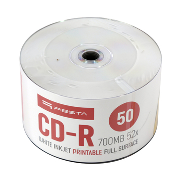 CD-R 700 MB 52x FIESTA PRINTABLE